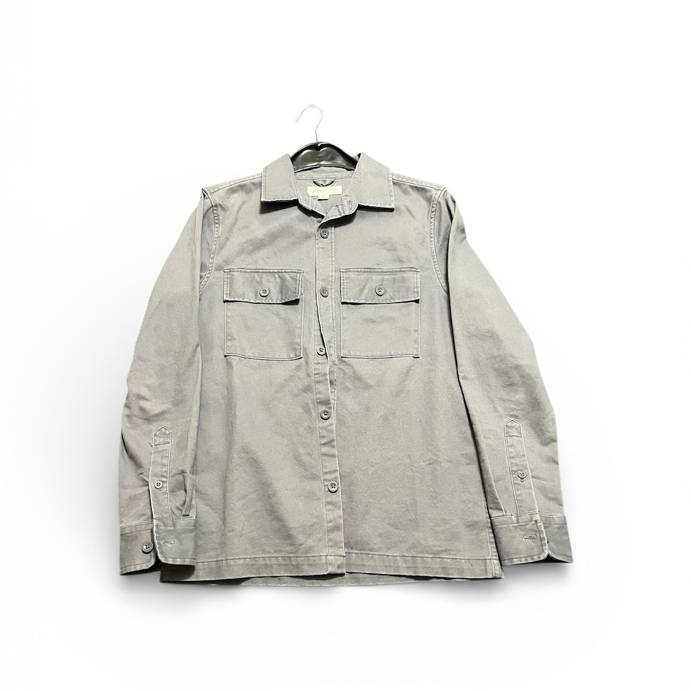 Aeropostale Men's Light Gray Shirt Jacket